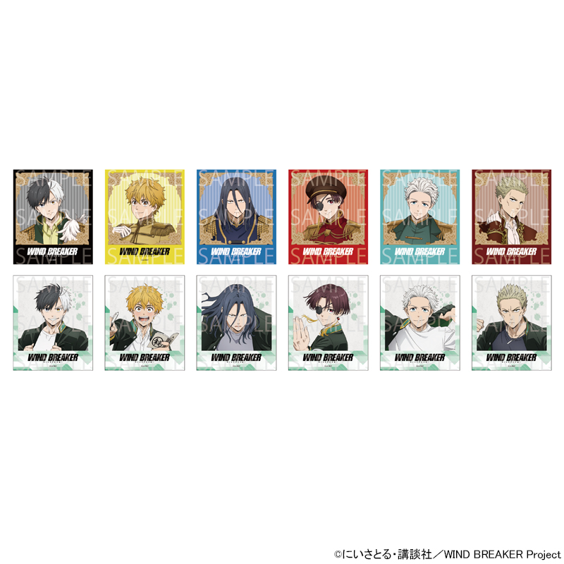 WINDBREAKER 桜遥 プリンセスカフェ ホログラム ポストカード WIND BREAKER ポップアップショップ┃プリンセスカフェショップ