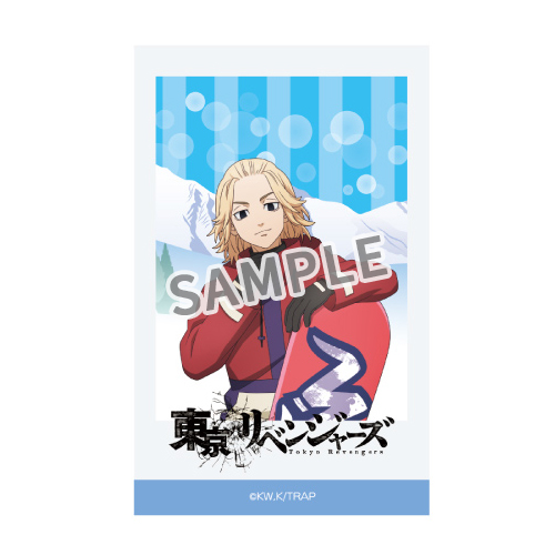  『東京リベンジャーズ』　ポップアップショップ フォトカード2枚セット　佐野万次郎