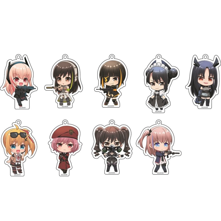 ドールズフロントライン　ミニキャラアクリルキーホルダー